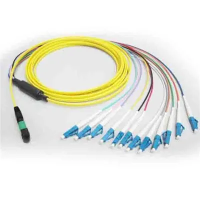 3.0mm Jacket MPO Ribbon Pigtails LC SC Fanout Kit Optisk Kabel