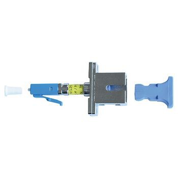 FC til LC Hybrid Simplex / dupleks Female til Female Fiber Optic Adapter